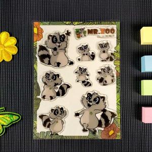 China Transparent Crystal 3D Cartoon Stickers Self Adhesive Custom Cartoon Stickers wholesale