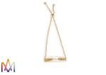 1mm Thickness Adjustable BoxChain Womens Engraved Bracelets