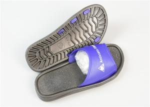China ESD Anti Static Blue Cleanroom Dust Proof PU Slipper wholesale