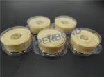 Cigarette Transfer Tapes Yellow Fiber Garniture Tape Conveyor Belt