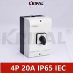 4P 3phase 230-440V Waterproof Selector Switch IEC Standard IP65​
