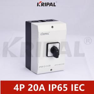 China 4P 3phase 230-440V Waterproof Selector Switch IEC Standard IP65​ wholesale
