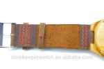 carbonized bamboo watches with genuine leather ,oem watches