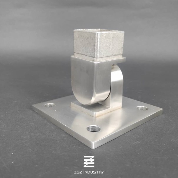 Modular Design Adjustable Square Post Base Easy Installation And Maintain