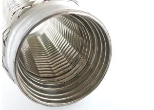 China 3&quot; x 4&quot; Inch Stainless Steel Exhaust Flex Pipe Stainless Steel Interlocking Liner Coupler wholesale