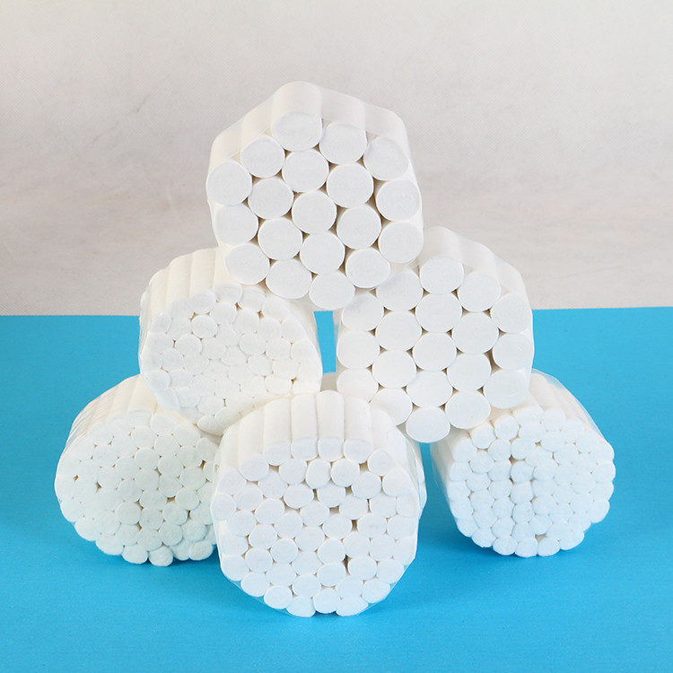 Pure White Medical Dental Cotton Roll Highly Absorbent Disposable