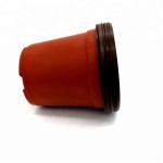 PP Sun 15cm Width Plastic Flower Pots 12 Drainage Holes
