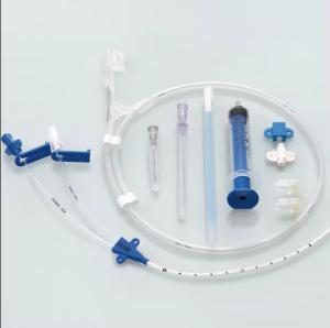 China Central Venous Catheter Double Lumen Medical CVC Kit Central Venous Catheter wholesale