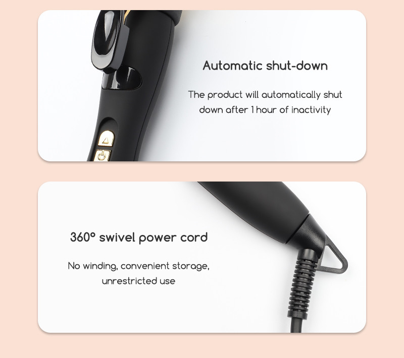 Titanium Professional Series Ceramic Hair Curling Wand New Salon Tools