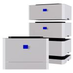 Stackable Lithium Ion Solar Battery 24V 100AH 51.2v 200ah Wall Mounted IP65