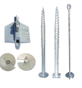 OD76mm Steel Ground Screw