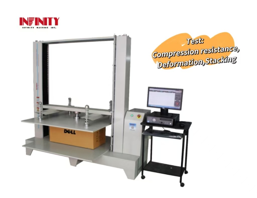 High Precision Package Container Compression Tester For Wooden Package Box