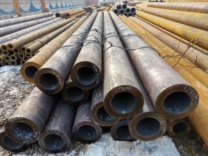 China 0.5mm 0.6mm Seamless Carbon Steel Tube 0.7mm 0.8mm Black ASTM Hot Rolled wholesale