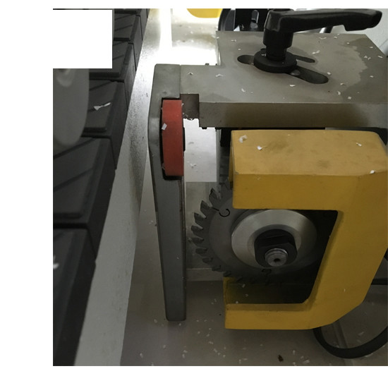 PVC edge banding straight full automatic edge banding machine KC307P with pre-milling function