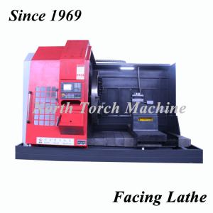 China HDPE Flange Tyre Mold Turning Horizontal Facing CNC Lathe wholesale