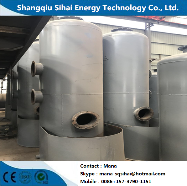 Light Crude Oil LCO Vacuum Distillation Machine 24hours Oil Output 7.2-9tons Diesel