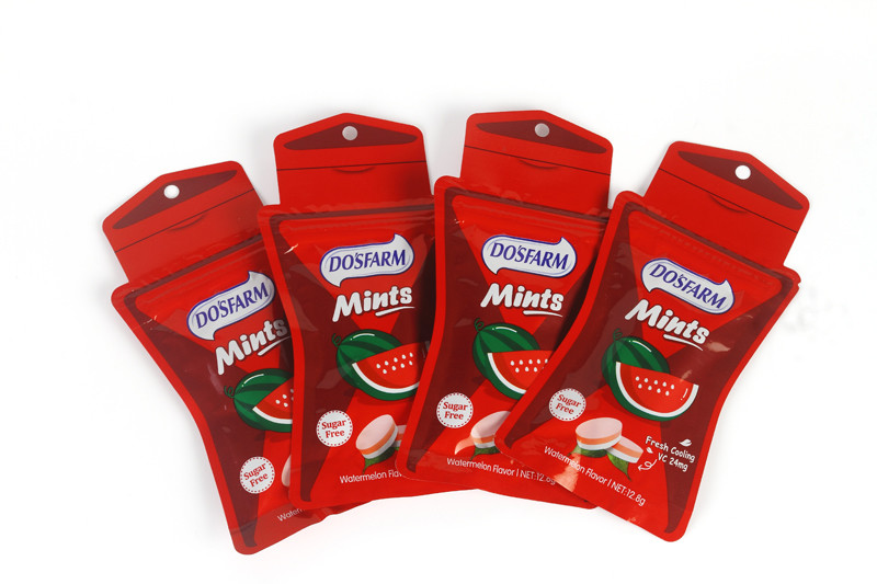 Sugar Free Healthy Full Vitamin C Mint Fruit Candy With Cooling Breath