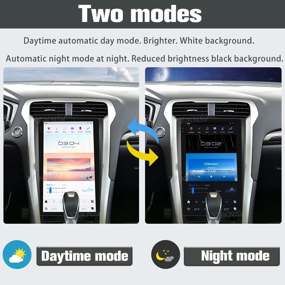 For 2013-2021 Ford Mondeo 13.6Inch Screen Car radio 128G Navigation GPS Multimedia Player Wireless Carplay 4G