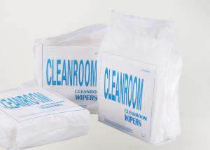 China Abrasion Resistant Cleanroom Polyester Wipes High Absorbency Degree Reliable wholesale
