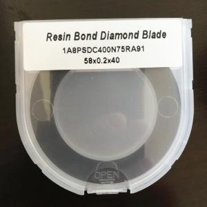 China Semiconductor Diamond Saw Blades , 0.2mm Wafer Dicing Blade wholesale
