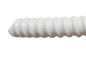 China Spiral Special Flexible Suction Gray Conduits Hose Pipe 12mm PVC Coated For Industrial Drainage wholesale