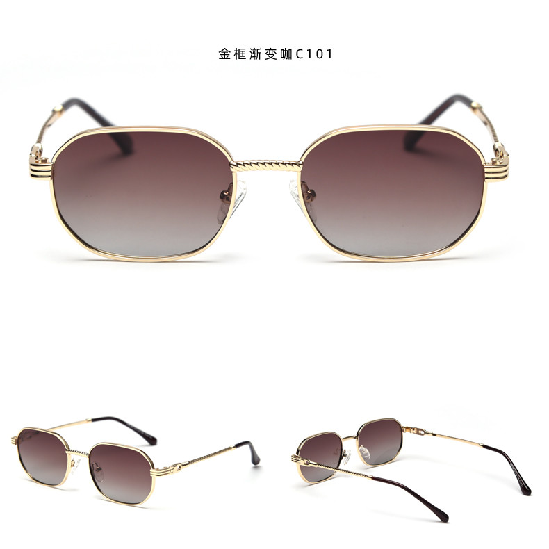 Frameless Girls Metal Frame Women Polarized Fashion Sunglasses 137MM