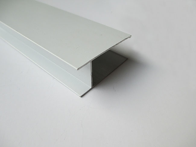 H Shape Aluminum Door Profiles Powder Coating Surface Treatment Highly Durable
