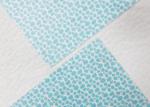 210GSM 100% Polyester Velvet Fabric Fleece Material Blue Leopard Print
