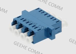 China Duplex Singlemode LC-LC OS1 Quad Coupler Ceramic Fiber Optic Adapters wholesale