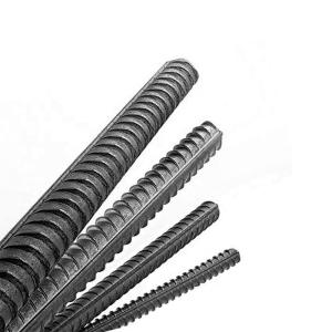 China Medium High Carbon Steel Bar Reinforced Deformed Steel Rebar HRB335 B500b Gr40 Gr60 wholesale