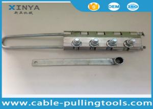 China 11-15 MM Fiber Optic Cable Stripping Tool Bolted Type OPGW Cable Grip wholesale