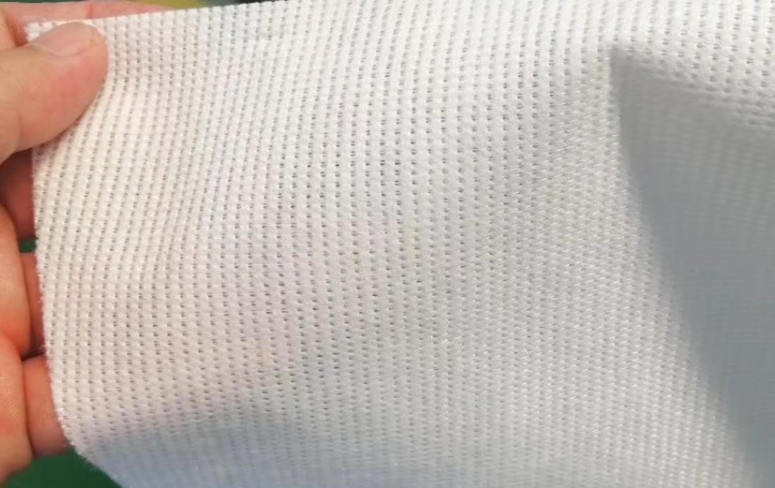 Polyurethane Coated Fiberglass Fabric Non Woven Polyester Fiber Base Fabric