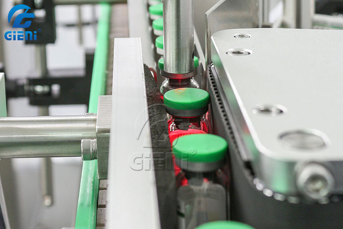 Tabletop Square Bottle Labeling Machine For Pharmaceutical