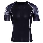 Military Long Sleeve Rash Guard Environmental Friendly Material Flatlock