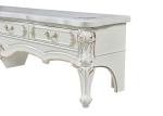 Marble Solid Wood TV Cabinet And Coffee Table Set