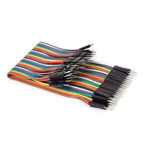 China 15cm Male To Male 40 Pin Solderless Breadboard Jumper Wires wholesale