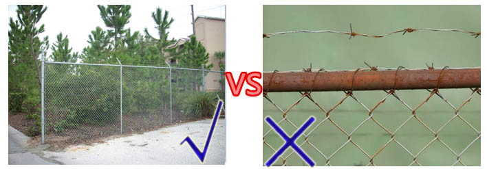 2.4mx10m Chain Link Fence,Hot Dipped Galvanized Black Chain Link Fence Cost