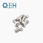 304 316 Stainless Steel Din933 Hexagon Bolt Screws Customized Specification