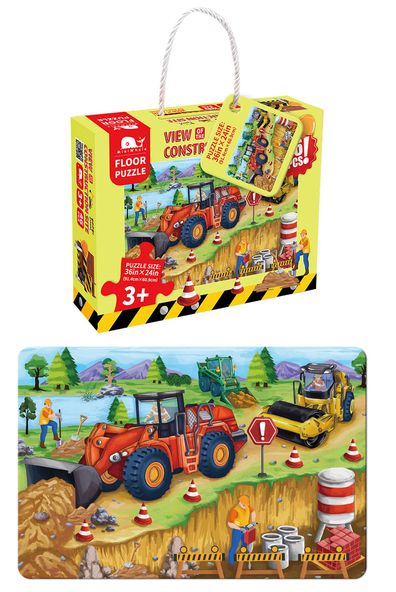 Paper Floor Puzzle for Kids Preschool Learning Birthday Gifts Age Range 8 to 13 Years