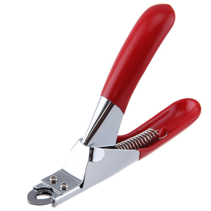 Stainless Steel Pet Nail Tools / Pet Nail Cutter Length 125 Mm Accurate Clipping