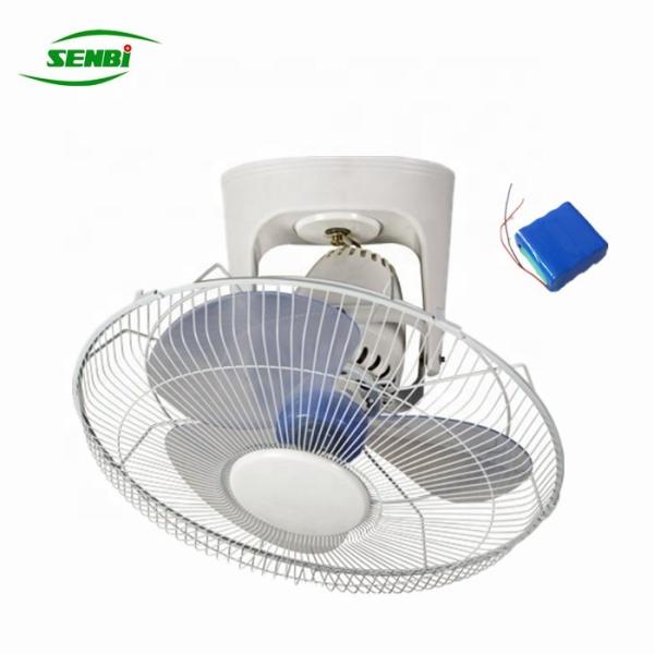 Batteries Energy 12v Rechargeable Orbit Fan 16 Inch Emergency Fan With