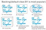 Brass Wedding Light Snow Business Logo Neon Name Sign Custom Logo Advertising