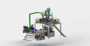 China RP1000 Auxiliary Equipment Melt Blown Non-Woven Fabric Processing Line wholesale