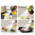 6.8 OZ 200ml Food-grade Glass Oil Bottle Olive Oil Sprayer for Cooking Air Fryer
