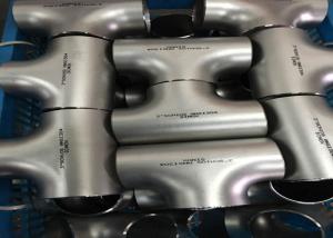 China BW Reduce Cross Stainless Steel Pipe Fittings , 4 Way Steel Pipe Connector wholesale