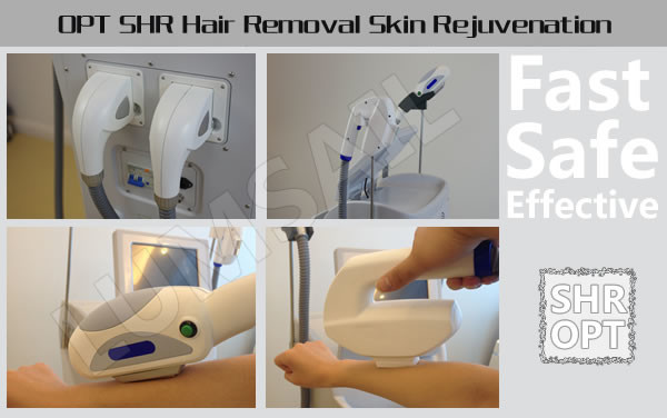 Multifunction IPL SHR Hair Removal Machine for Ladies With OPT Mode CE Approval