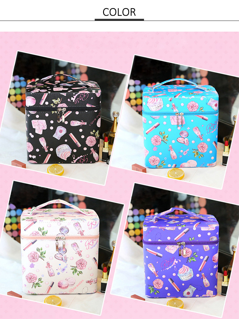OEM L24cm PU Cosmetic Bag For Perfume Bottle
