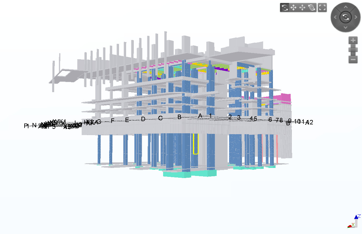 Industrial High Strength Multi Storey Frame Design Structural Steel Building Construction