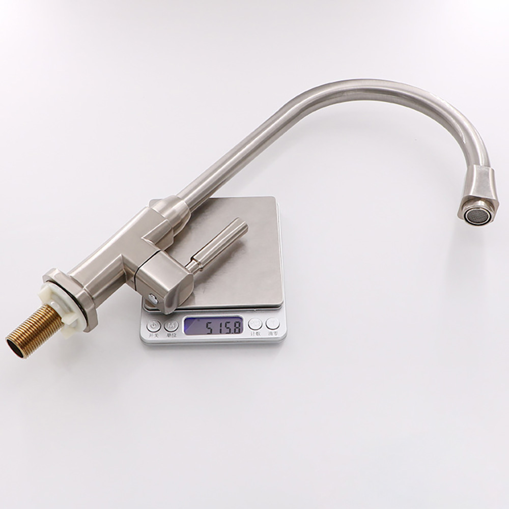 School Bathroom Faucet Accessory Type Zinc Alloy Hot And Cold Single Handle Kitchen Faucet