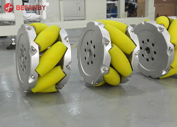 Forklift AGV Used Mecanum Wheels 6 Inch 150mm 600kg